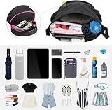 RYACO Drawstring Backpack Sports Gym Bag Large Water Resistant with Pockets view 5