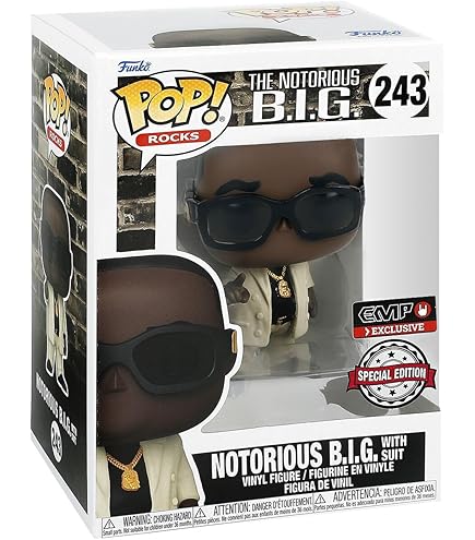 その他 Funko Notorious B.I.G. COMICON biggie Amazon.com: Funko Pop Rocks: Music - Notorious B.I.G. with
