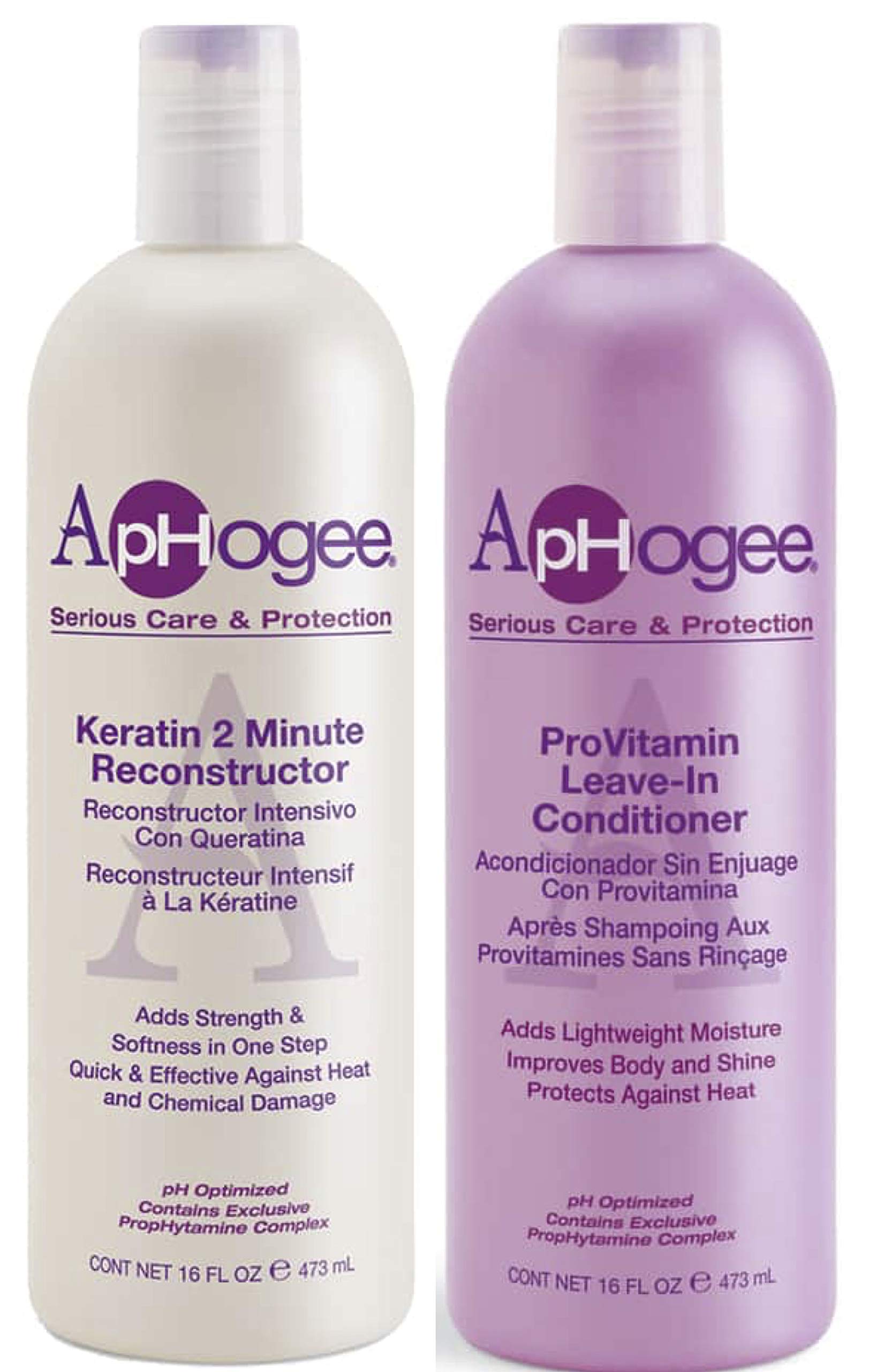 Aphogee Pro Vitamin Leave-in-Conditioner & Keratin 2 Minute Reconstructor