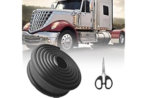 ZOSANY 10ft Fuel Tank Strap,Rubber Gas Tank Straps for Most Semi-Trailer Trucks,2 Inches Fuel Tank Strap Isolator with Scissors