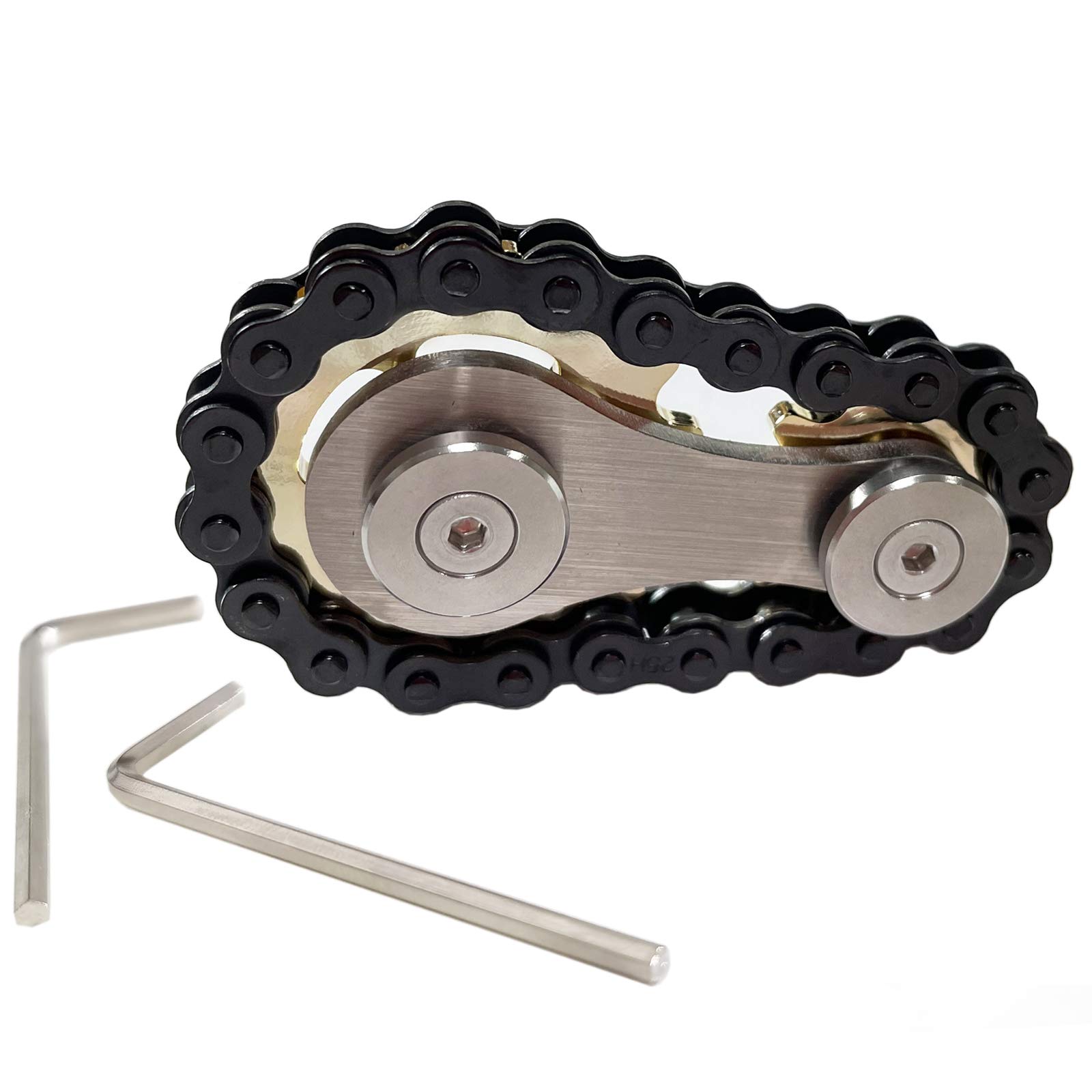 Mua Bitopbi Stainless Steel Sprocket Fidgets Chain Fidget Cube Gears ...