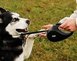 TUG 360° Tangle-Free Retractable Dog Lead Medium 5 m Up to 25 kg Black view 2
