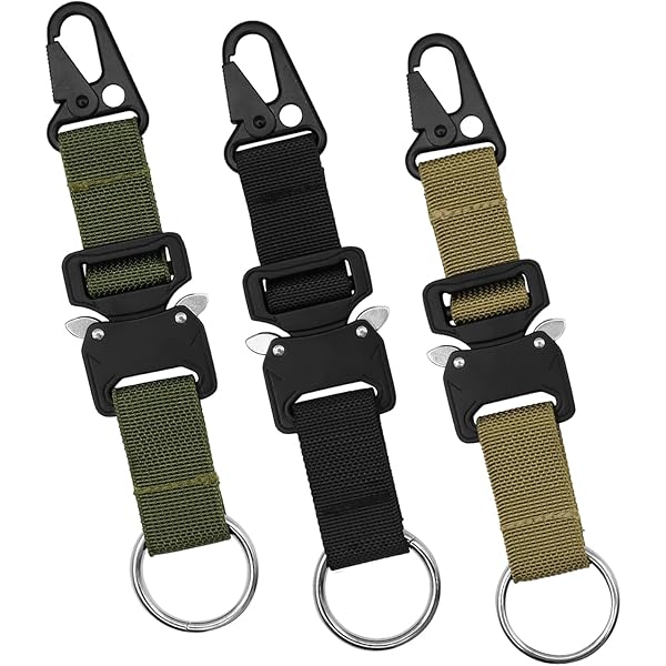 Amazon.com: DYZD Single Buckles Tactical Gear Keychain Clip  display picture 1
