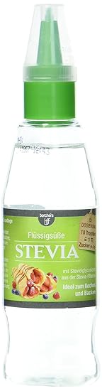 2 x borchers Stevia Flüssigsüße | Tafelsüße | Steviolglycoside | Für Getränke und Speisen | Alternative zu Zucker | 125 ml
