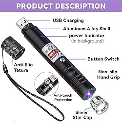 Laser Pointer High Power, Purple Laser Pointer