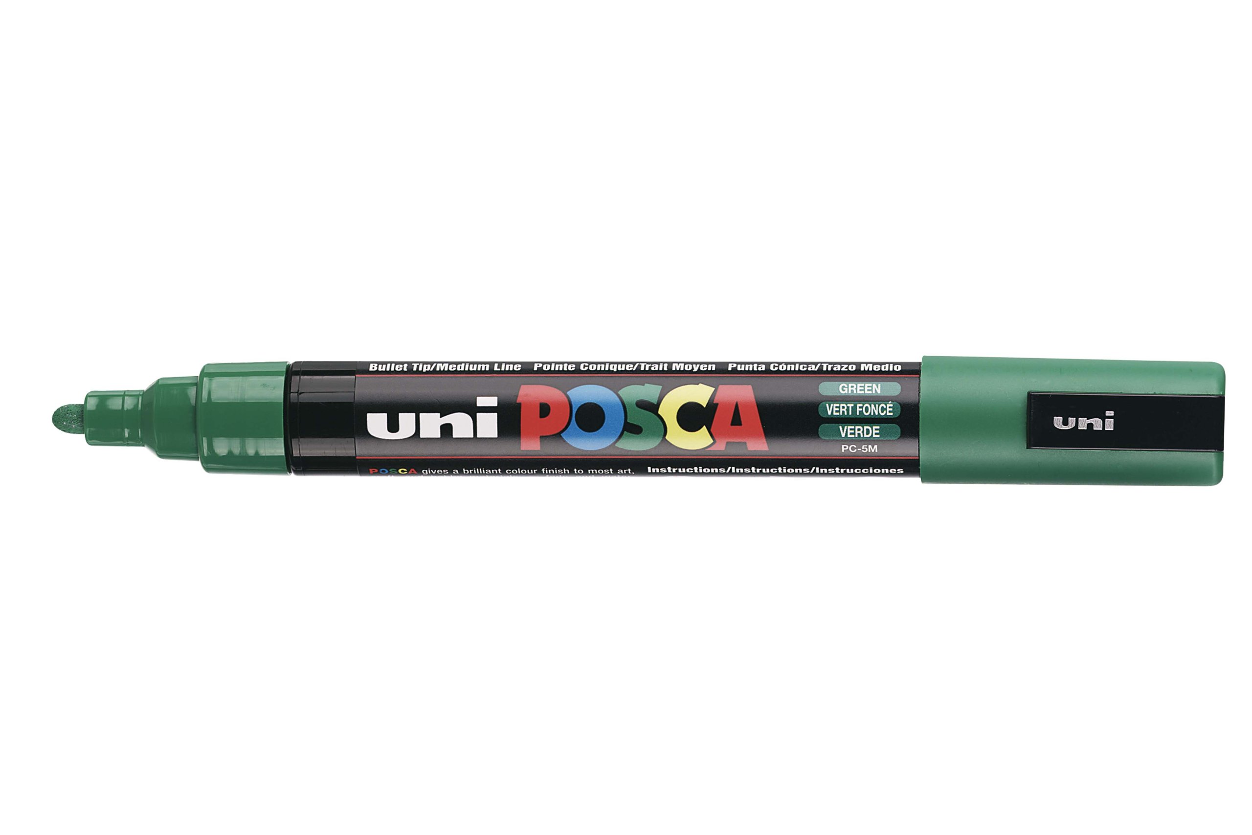 uni-ball Posca PC-5M Medium Tip Marker - Green, Pack of 12
