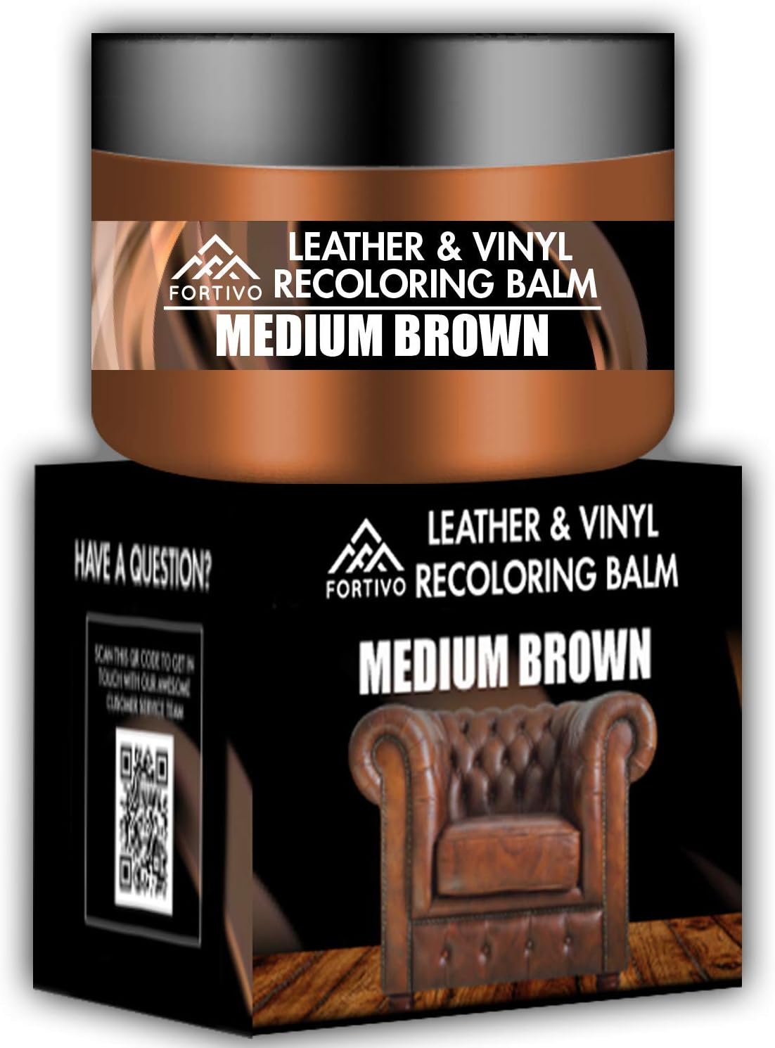 Amazon Com Fortivo Brown Leather Repair Kits For Couches