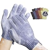 MIG4U Shower Exfoliating Scrub Gloves Medium to