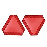 Zikefest 2PCS Slow Moving Vehicle Sign, 7 x 8 inch