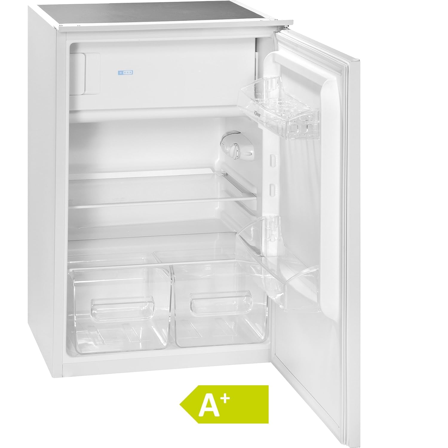 Bomann KSE 227 - Nevera combi (Portátil, Blanco, Derecho, 123 L ...