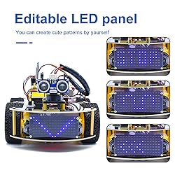 KEYESTUDIO Smart Car Robot,4WD Programmable DIY