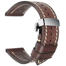 REZERO Leather Watch Band Calfskin Replacement