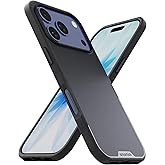 Smartish® iPhone 17 Pro MagSafe Case - Gripmunk Magnetic Slim Case [Lightweight + Protective] Thin Grip Cover with Microfiber Lining for Apple iPhone 17 Pro - Black Tie Affair