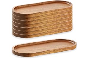 Linwnil Wood Serving Trays 29 * 10.5CM Charcuterie Boards Oval Wooden Plates Wood Serving Platter Cheese Dinner Plates Bulk f