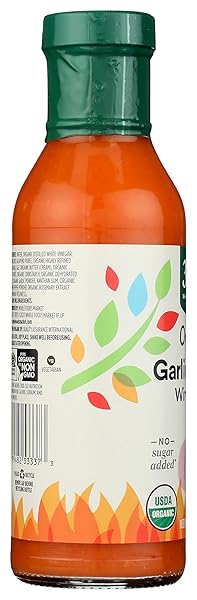 365 BY WHOLE FOODS MARKET ORGANIC GARLIC MILD BUFFALO WING SAUCE, 12.5 OZ