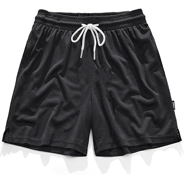 AIMPACT Men's Mesh Gym Workout Shorts Quick Dry Bodybuilding