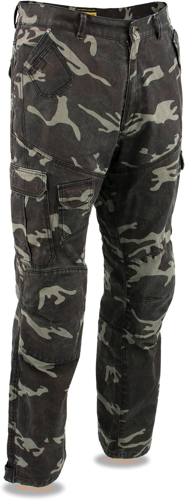 Milwaukee Leather MPM5592 Men's Armored Camo Cargo Jeans Reinforced with Aramid By Dupont Fibers - 38