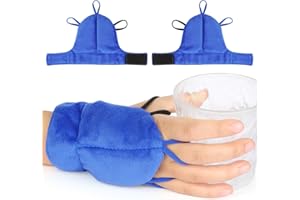 Hoomtree Weighted Gloves for Hand Tremors and Parkinson's, Improved Hand/Wrist Stability & Mobility, Adjustable Wrist, Weight