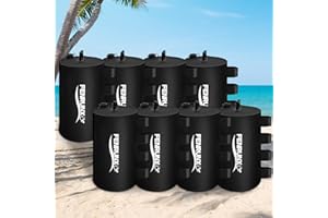 FENRUNXU Canopy Water Weight Bag,440 LBS Heavy Duty Canopy Tent Weights Set of 8 Leg Weights for Pop Up Canopy,Tent,Gazebo,Carport
