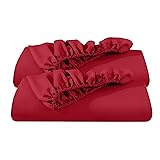 Bare Home 2-Pack Fitted Bottom Sheets Split King