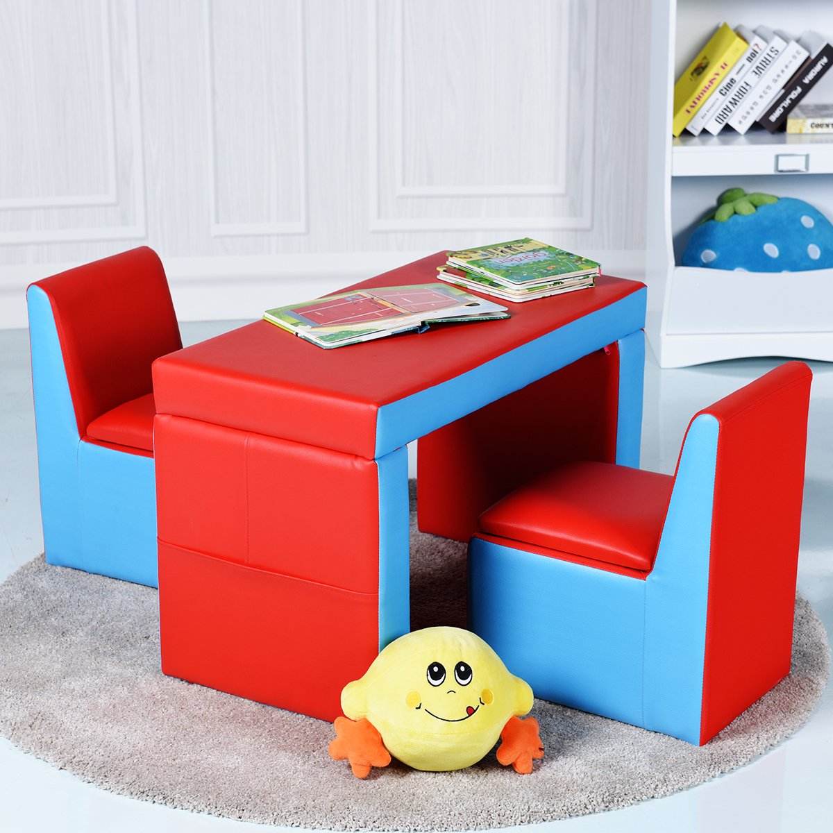 COSTWAY Kindersessel Set Sessel Sofa Kindersofa Kindercouch Babysessel