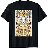 Aries Zodiac Sign Aries Birthday Aries Horoscope T-Shirt