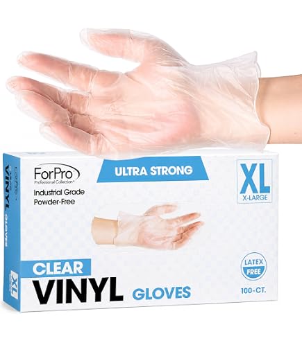 Amazon.com: MedPride General Purpose Powder-Free Vinyl Gloves, X