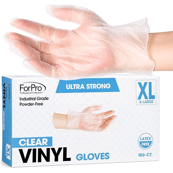 Amazon.com: Disposable XL-Large Latex Gloves, LAT104 Powdered