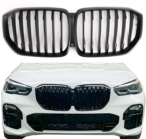 Amazon Bruce Shark マットブラックフロント キドニー グリル 19 Bmw X5 G05用 グリル 車 バイク Amazon Bruce Shark マットブラックフロント キドニー グリル 19 Bmw X5 G05用 グリル 車 バイク