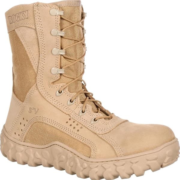 新品☆米軍ROCKY S2V ミリタリー ブーツUS 7W 25cm Rocky Black S2V 400G Insulated Tactical Military Boot