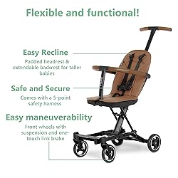 Evolur Cruise Rider Stroller, Lightweight Stroller