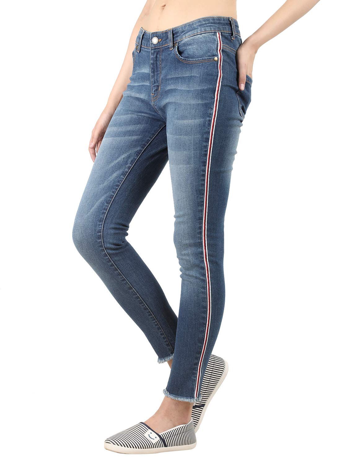Broadstar Women's Skinny Fit Jeans