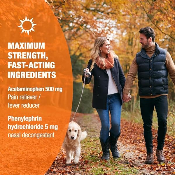 CONTAC COLD & FLU MEDICINE, NON-DROWSY, POWERFUL MULTI-SYMPTOM DAYTIME RELIEF FOR NASAL CONGESTION, SINUS PRESSURE, HEADACHE, FEVER, SORE THROAT, MINOR ACHES AND PAINS, 24 CAPLETS
