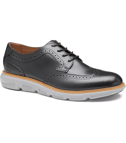 Amazon.com | Johnston & Murphy Jenson Longwing Black 8.5 M | Oxfords