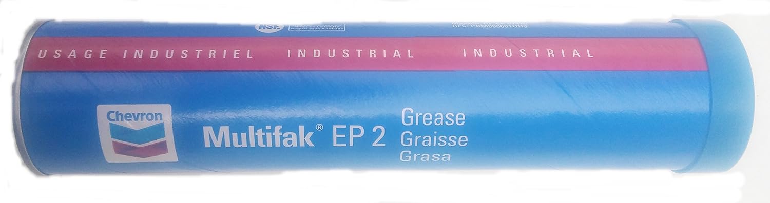 Chevron Multifak EP 2 Box of 10 x 14oz Cartridge: Amazon.com ...