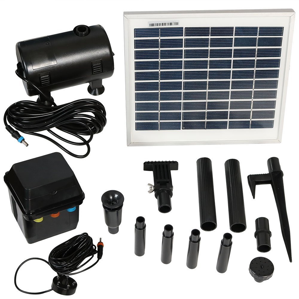 Which Is The Best Solar Powered Pond Water Filter With Battery Backup