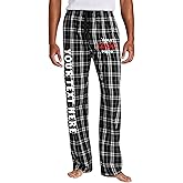 Custom Flannel Plaid Pants | Personalized Pajama Bottoms with Custom Text or Logo | Unisex Lounge Sleepwear for Men & Women