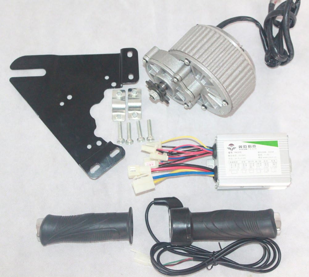 MY1018 24V36V 250W 450W Electric Rare Earth DC Motor + Controller + Throttle E-bike simple kit Electric Bike Conversion Easy kit MY1018