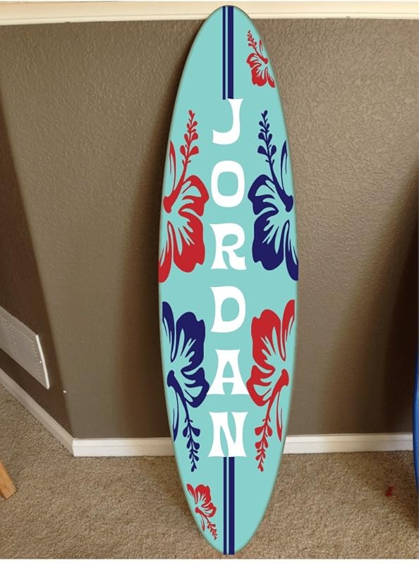 5' wall hanging surf board surfboard decor