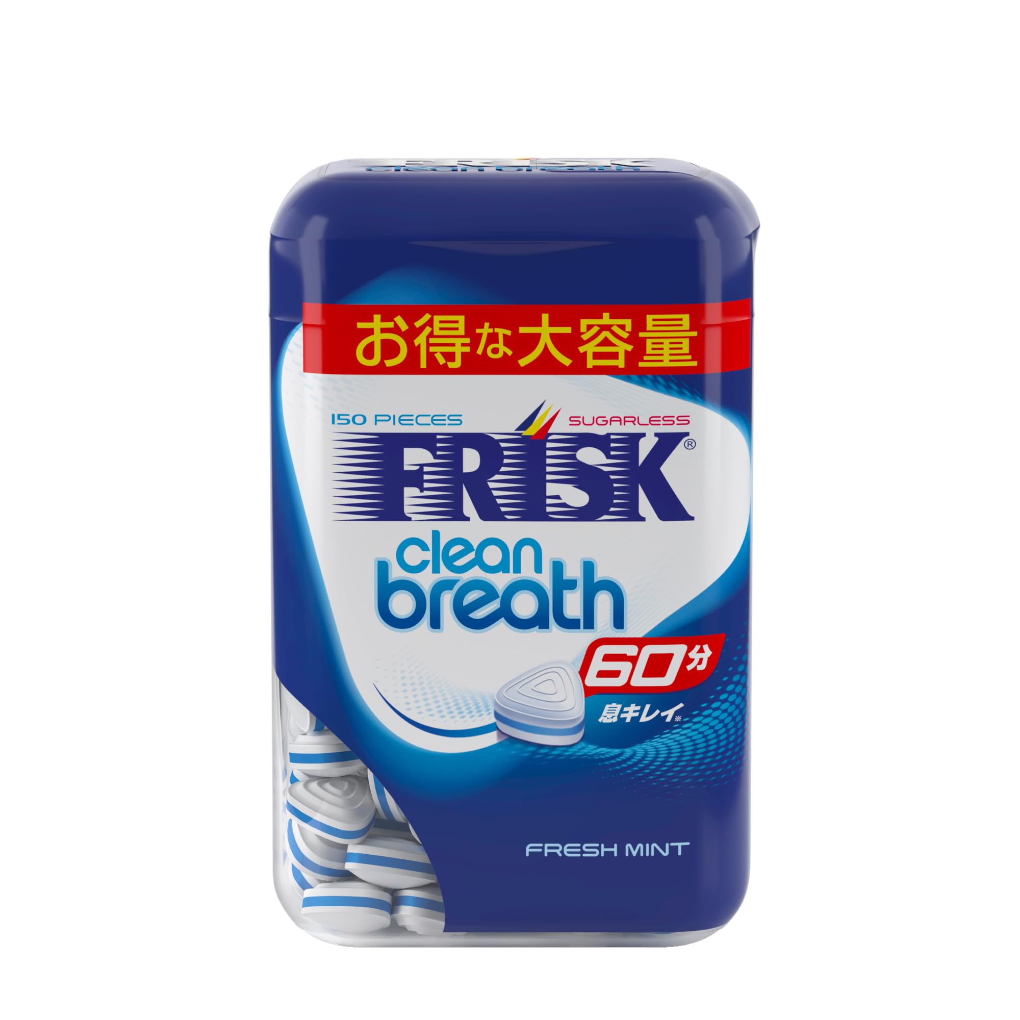 FRISK(フリスク) クラシエ クリーンブレスボトル フレッシュミント 105g×5個商品画像