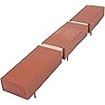 Argee RG825 Lets Edge It Decorative Plastic Brick Edging, no lights, 25 feet, Terra Cotta