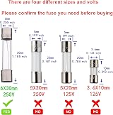 BOJACK 6x30 mm Fast-Blow Glass Fuse 10 A 250 V Pack of 18 view 4