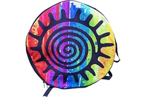 ARAW Shamanic Drums Bag, Bodhran Drum Bag, Handmade Frame Drum Bag, Hand Drum Protection (16 Inches X 6 Inches)