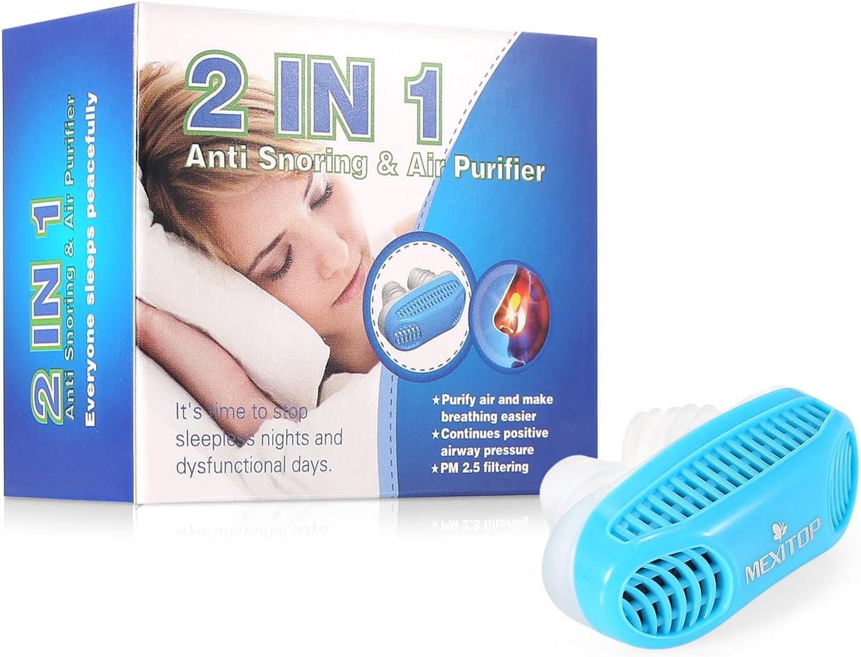 AntiSnoring Nose Vent MEXITOP Instant Help for Natural Snore Relief