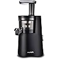 Hurom H-AA Renewed Slow Juicer - Matte Black | High Yield | Quiet 150 Watt Motor | BPA Free | 500ml (16.9oz) Chamber | Slow Squeeze | Quick & Easy Assembly | Cold Press Masticating Juicer
