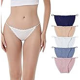 Camelia Cotton Underwear for Women Pack String Bikini pure cotton Panties Sexy Underwear Briefs