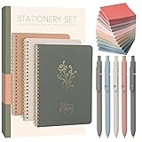 ALKALO Cute Spiral Notebook Set For Women, Bible