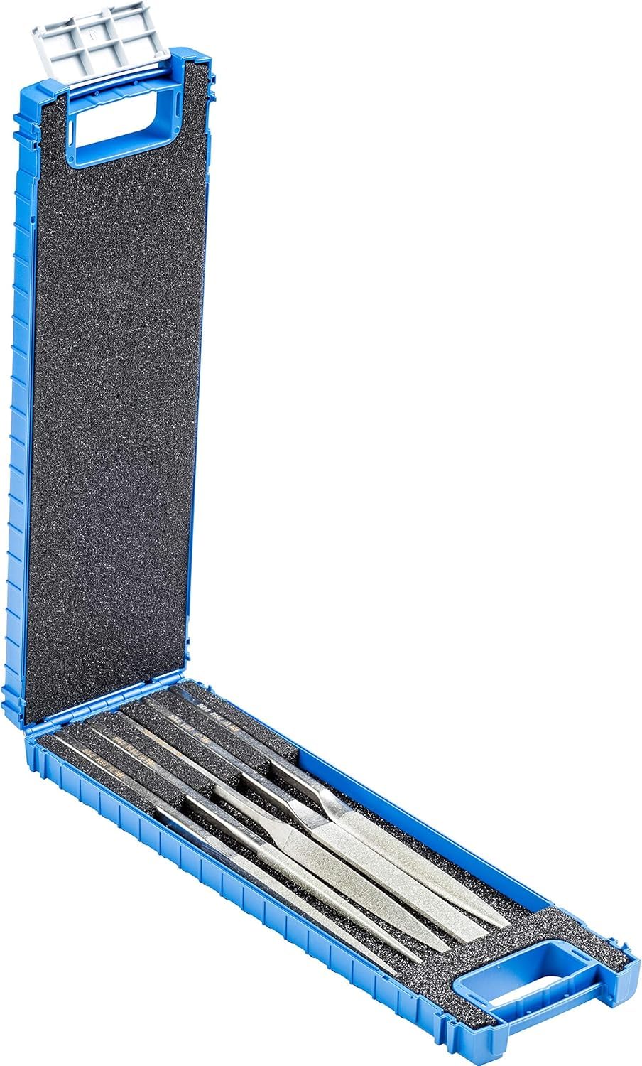 Pferd DF2627D126 Diamond Handy File Set 215mm 5 pcs, Silver, 215 mm, Set of 5 Piece — image 1
