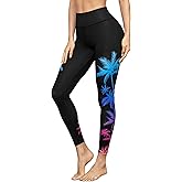 ATTRACO High Waisted Swim Pants - Women's Swim Leggings