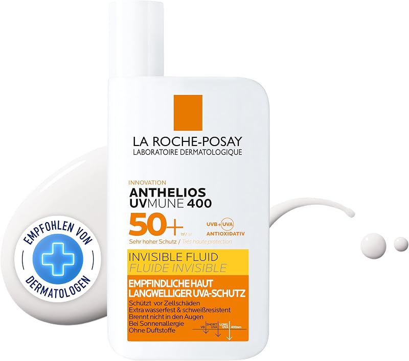 Anthelios Invisible Fluid Sonnencreme Gesicht, LSF 50+ 50 ml